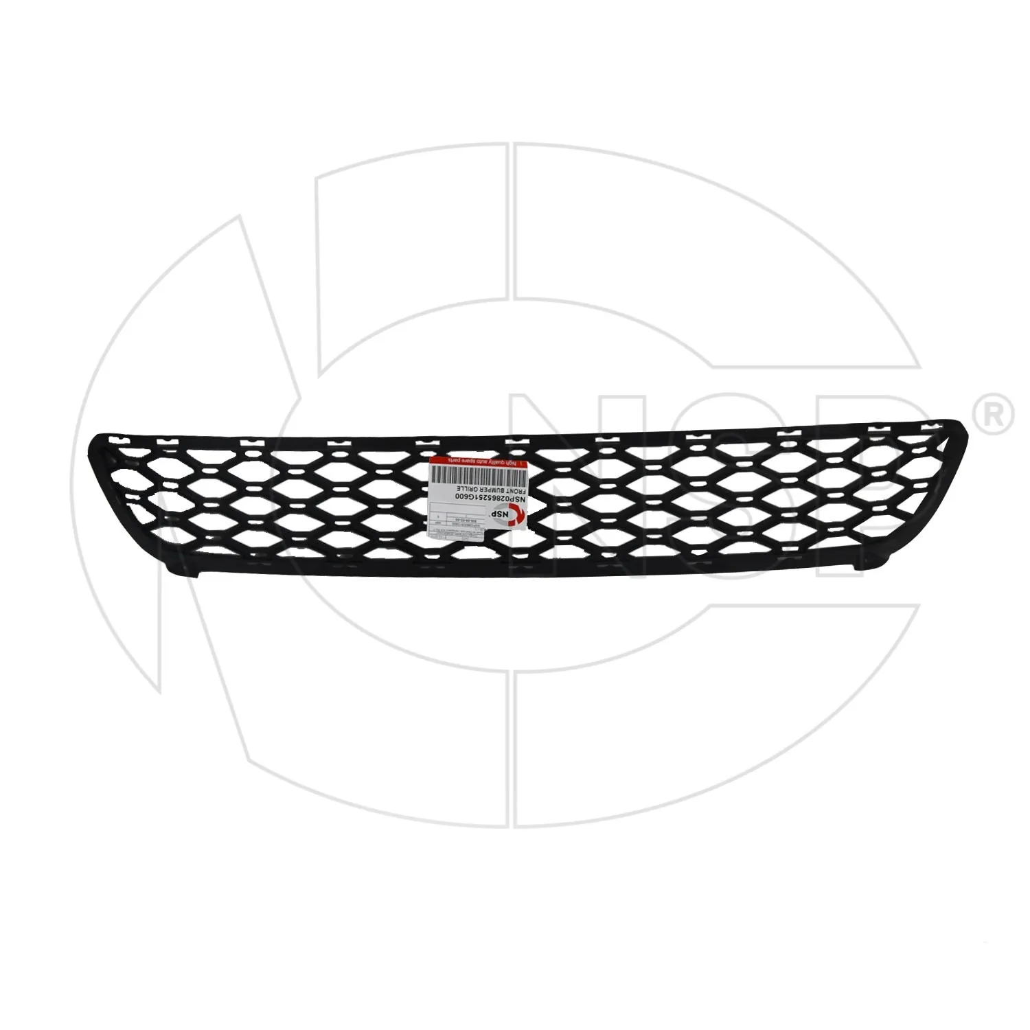 Решетка бампера переднего KIA RIO II (09-11) NSP NSP02865251G600