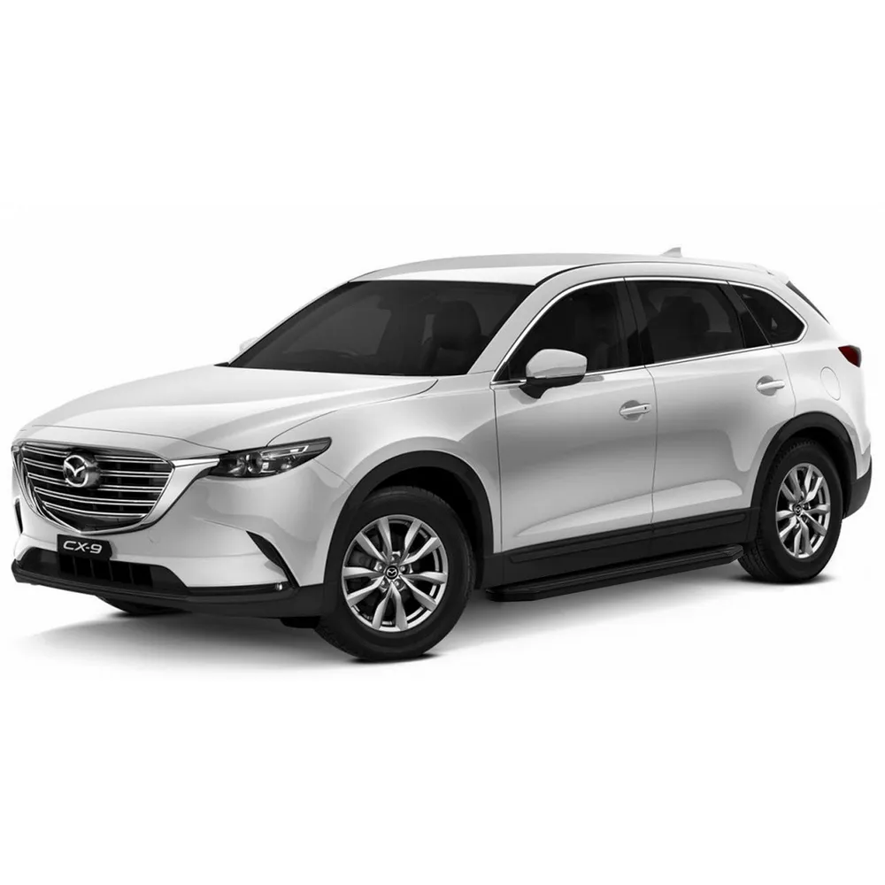 Порог-площадка Premium-Black A193ALB + комплект крепежа, Mazda CX-9 2017- Mazda CX-9 RIVAL A193ALB.3803.2
