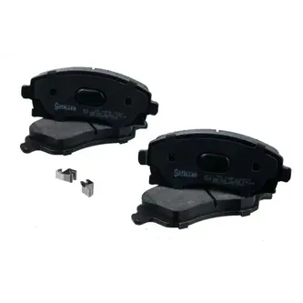 Колодки дисковые передние с антискрипными пластинами Opel Corsa C STELLOX 1565 000B-SX