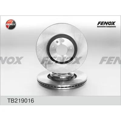 Диск тормозной AUDI A4 00-04, A4 04-, A4 AVANT 01-04, A4 AVANT 04 FENOX TB219016