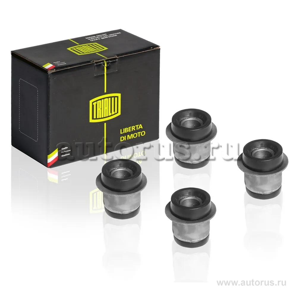 Сайлентблоки передних верхних рычагов (компл. 4шт) ВАЗ 2107, Уценка LADA (ВАЗ) 2101-2107 TRIALLI SB 0149-N0 Уценка