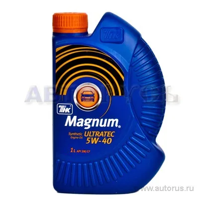 Масло моторное ТНК Magnum Ultratec 5W-40 синтетическое 1 л 40615432