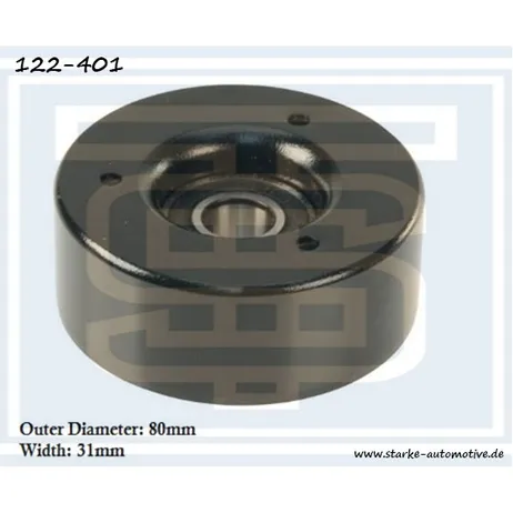 Ролик натяжной привод.ремня MER Mot.104/Mot.111 W124/W202/W140 STARKE 122-401