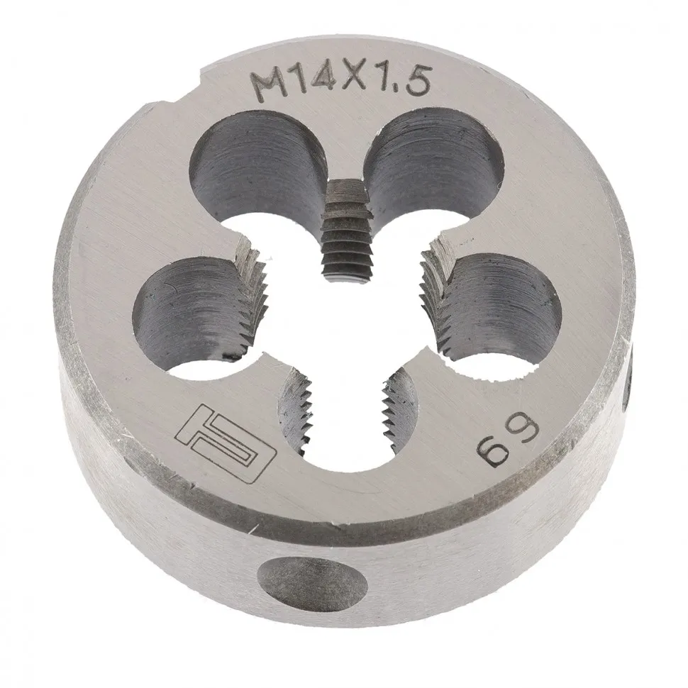 Плашка круглая метрическая М14x1,5 мм СИБРТЕХ 77036