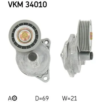 Ролик натяжной SKF VKM 34010