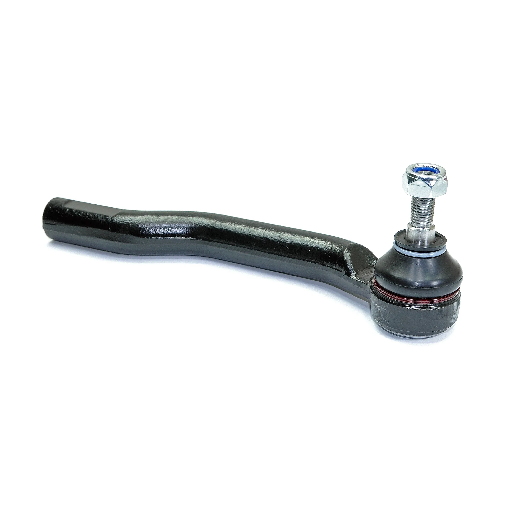 Наконечник рулевой тяги наружный левый , NISSAN Micra 03-10, Note 06-12, Tiida 07-, OEM № БелМаг BM.OBJ.215L