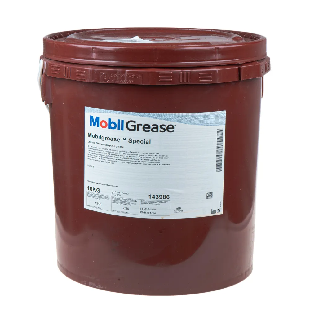 Смазка Grease Special с дисульфитом молибдена 18 кг MOBIL 143986