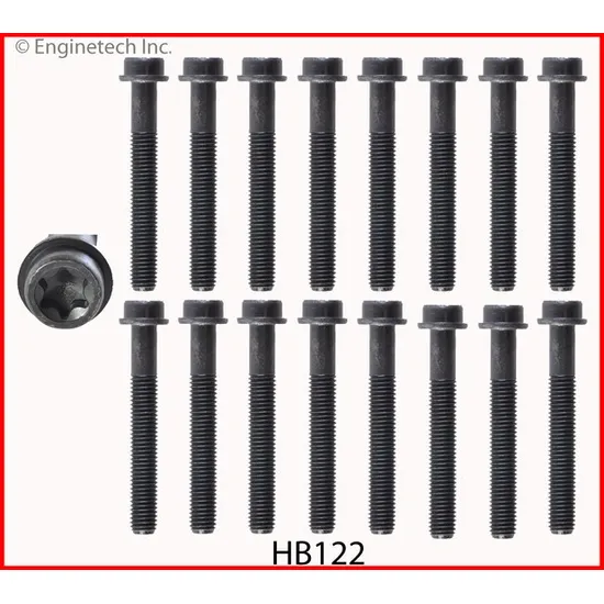 Комплект болтов Ford 2.9/4.0L OHV V6 12V 1986-2000 (на 2 головы) ENGINETECH HB122