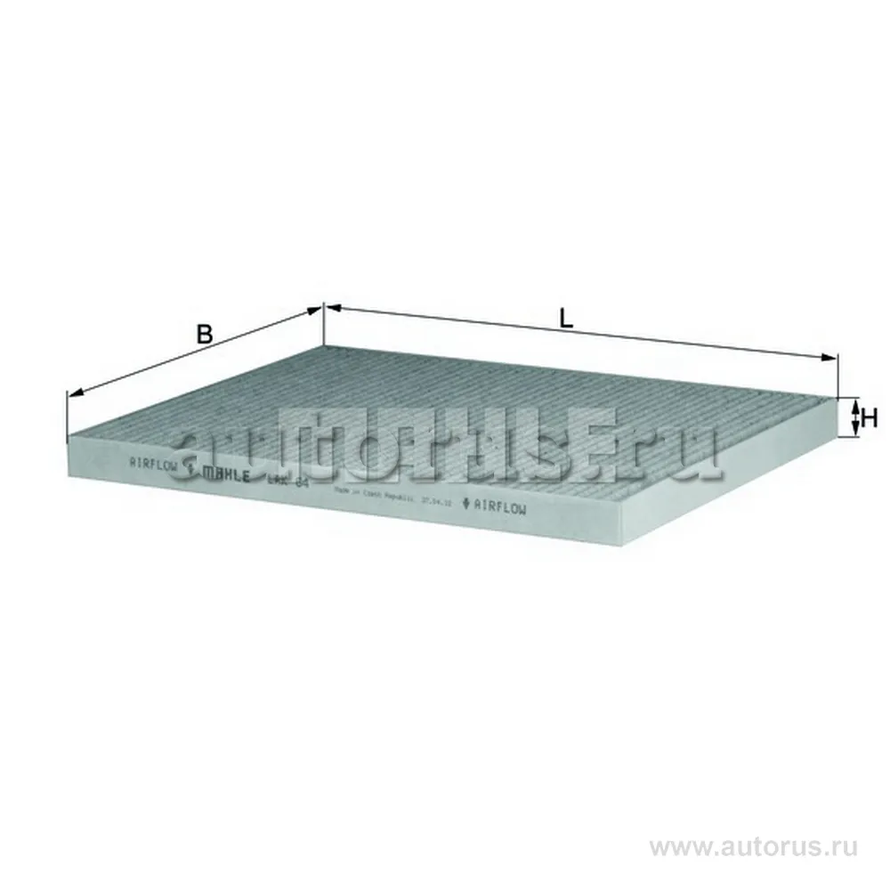 Фильтр салона ALFA ROMEO 166 угольный