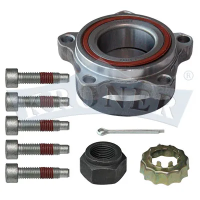 Ступица с подшип. в сборе (перед.) (с ABS) FORD Transit (06-) KRONER K151794