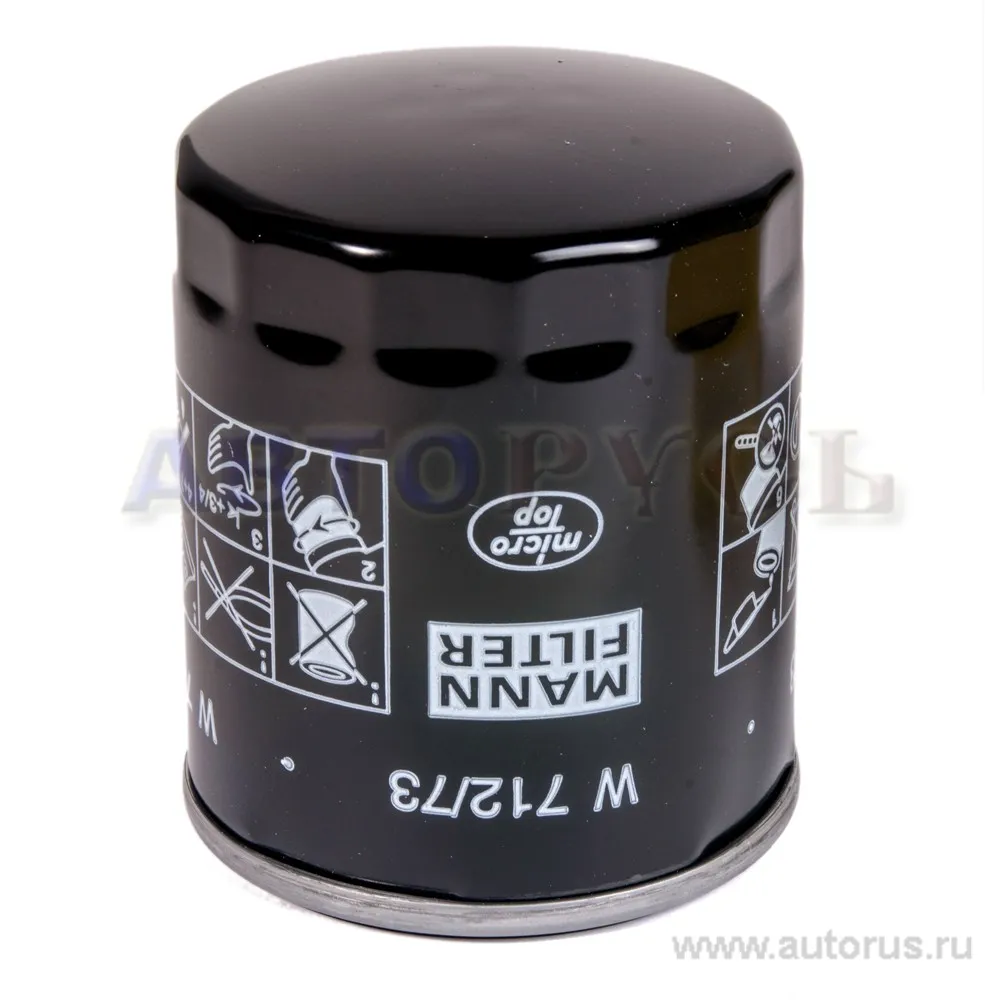 Фильтр масляный MANN-FILTER W 712/73