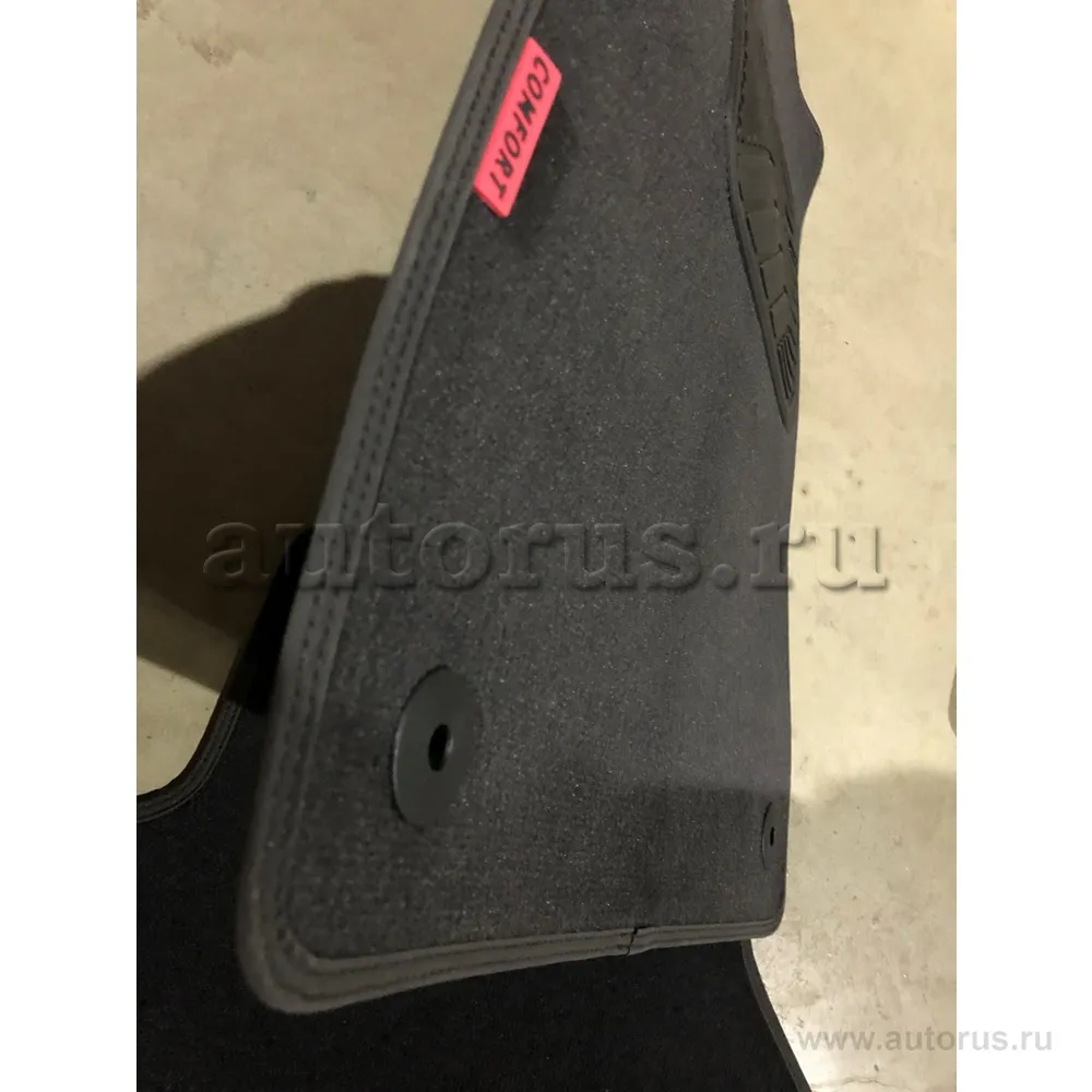 Коврики салона текстиль черный Audi А4 седан V 8W2, B9 2015-, Avant V 8W5, B9 201 COMFORT 01.01.501.F
