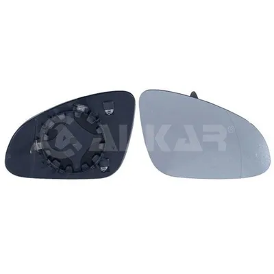 Стекло зеркала правое с кроншт. выпукл. с подогр opel astra j 09 ALKAR 6432442