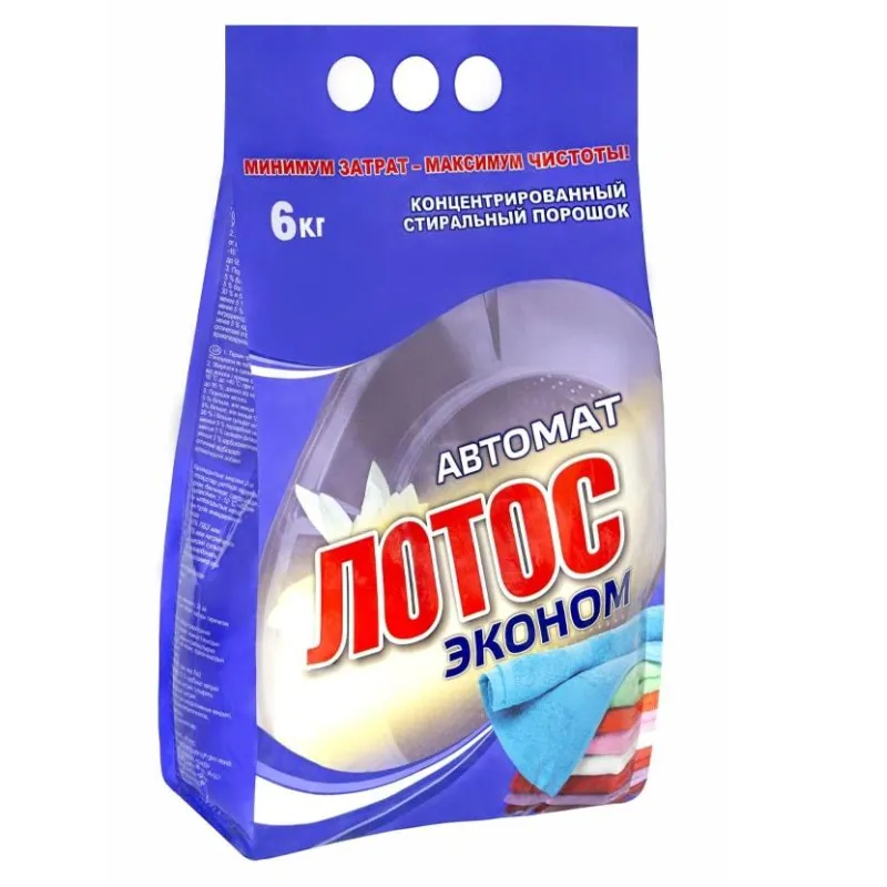 Порошок стиральный Лотос эконом д/автоматической стирки 6кг 1671476