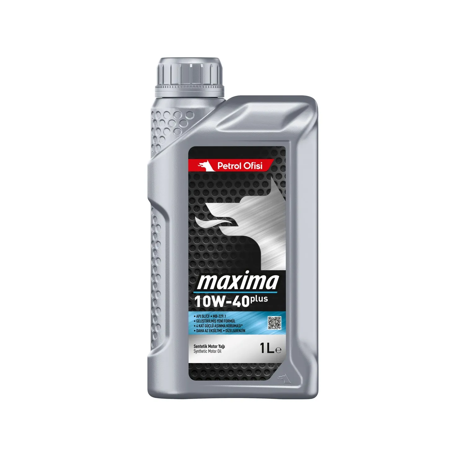 Масло моторное MAXIMA 10W-40 PLUS 1 л. Petrol Ofisi 400001509