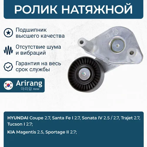 Ролик (без натяжителя) ARIRANG ARG35-1134
