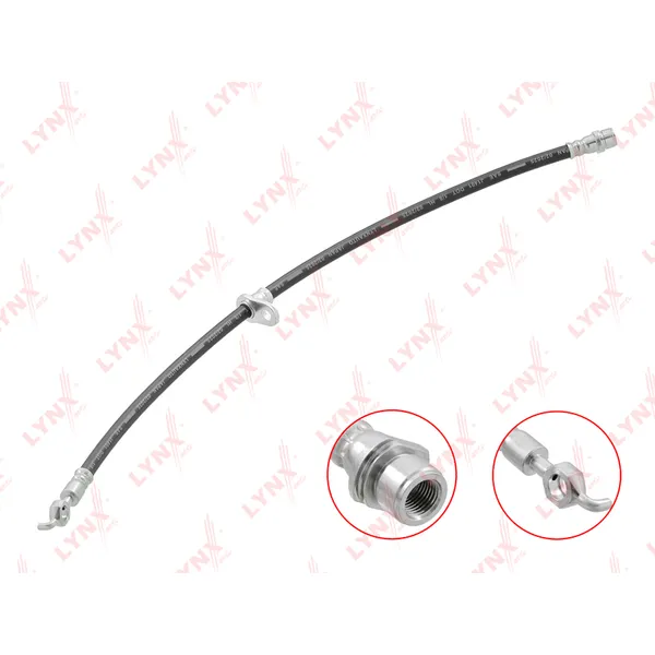 Шланг тормозной передний L TOYOTA Noah/Voxy(R60) 01-08 / Isis 04-14 / Avensis LYNXauto BL-3711