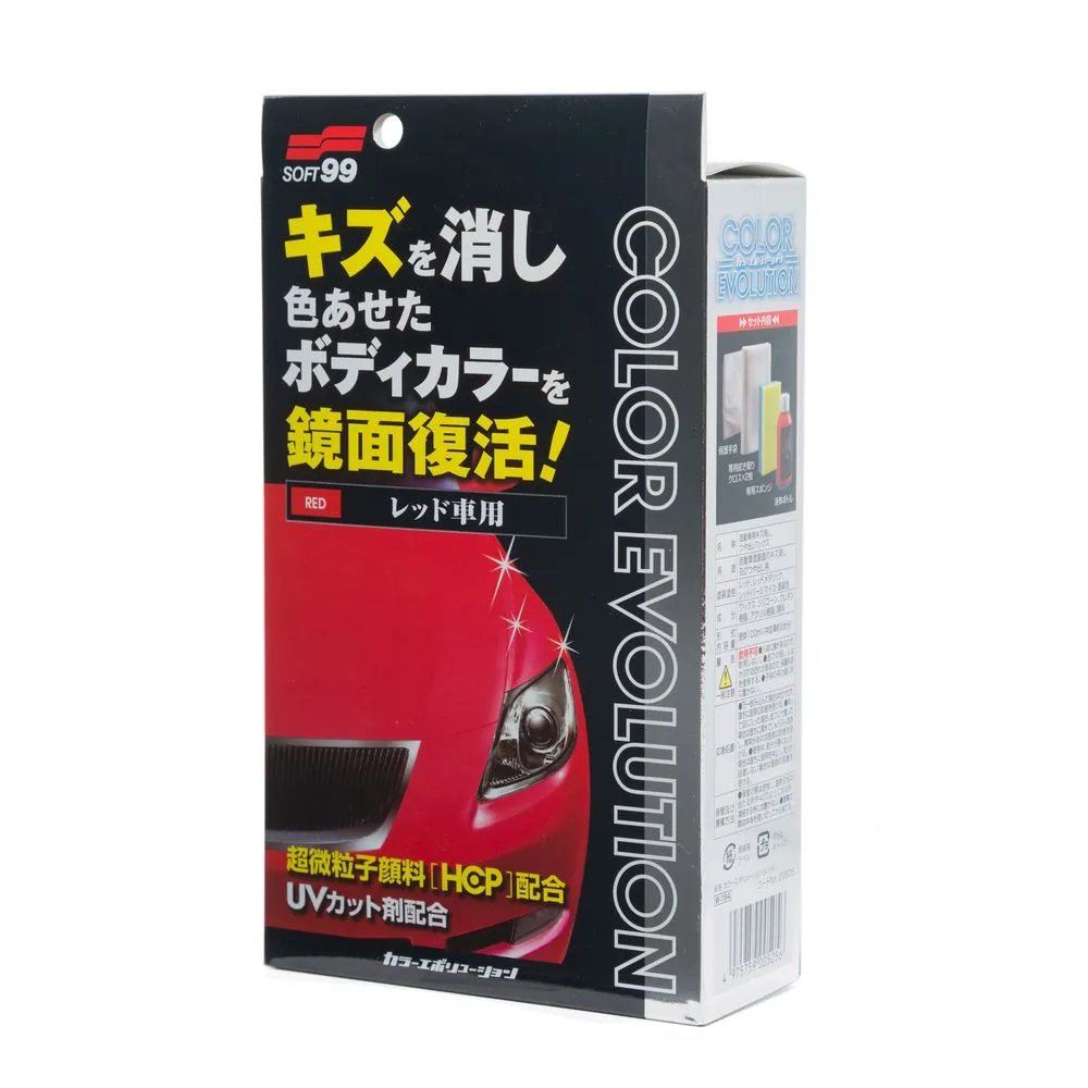 Полироль для кузова цветовосстанавливающий Soft99 Color Evolution Red для красных, 100 мл