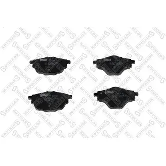 Колодки дисковые з. Citroen C4 Picasso 1.6/1.6HDi 13> STELLOX 689 017-SX