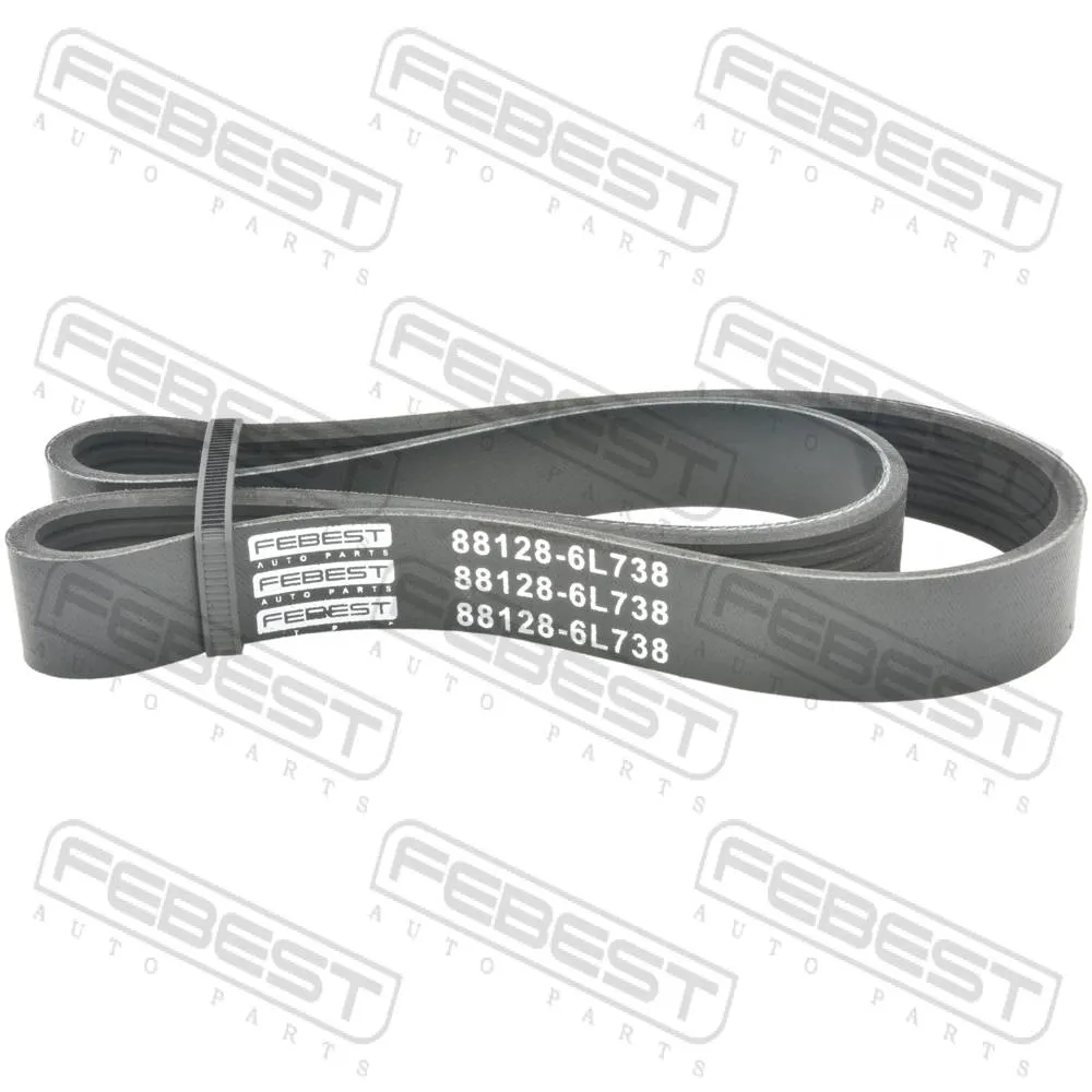 Ремень поликлиновой 6 клинов AUDI A2 2000-2005 [RDW] FEBEST 88128-6L738