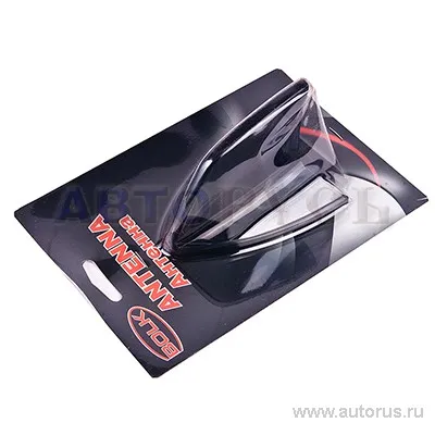 Антенна декоративная Плавник самоклеющаяся черная BOLK BK01604