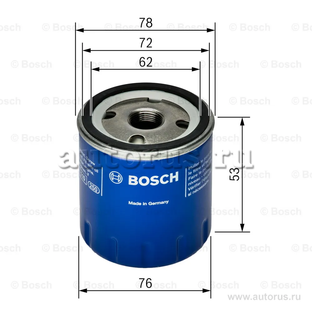 Фильтр масляный BOSCH 0 451 103 336