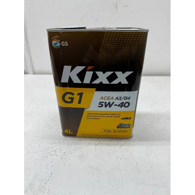 Масло моторное KIXX G1 5W-40 синтетическое 4 л УЦЕНКА! L201944TE1-N3