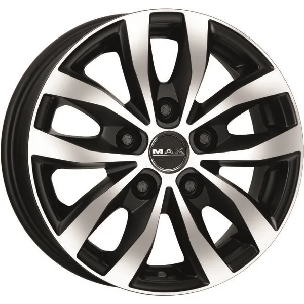 Диск литой R17 7J 5x160/65.1 ET55 MAK Load 5 3 Ice Black F70705D3IB55TGY
