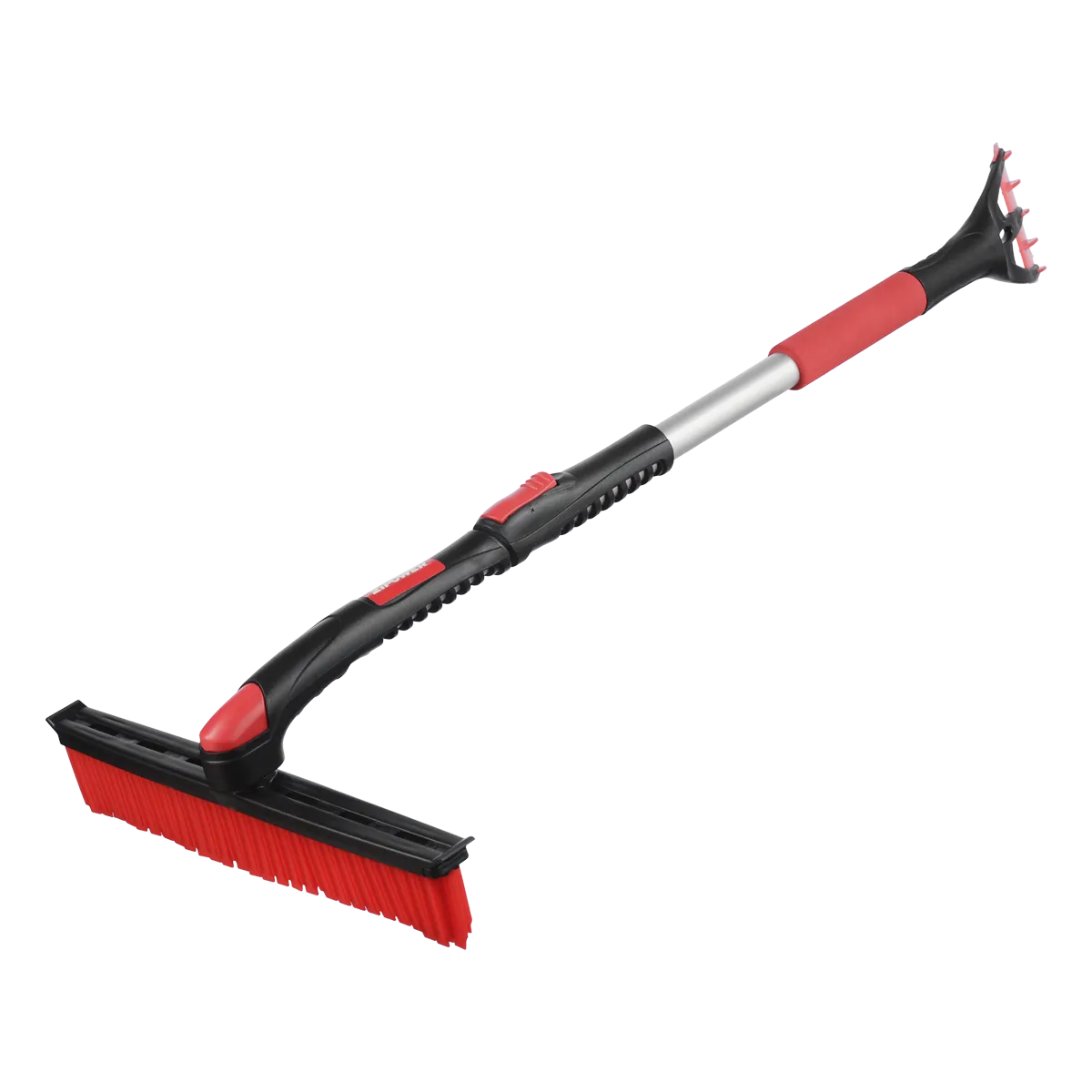 Телескопическая щетка для снега с силиконовой щетиной 94-128 см ZIPOWER PM2216