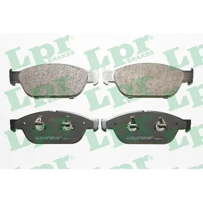 Колодки тормозные AUDI A6 11 18 A8 3 0 4 2 1LL) 09 передние LPR 05P1743