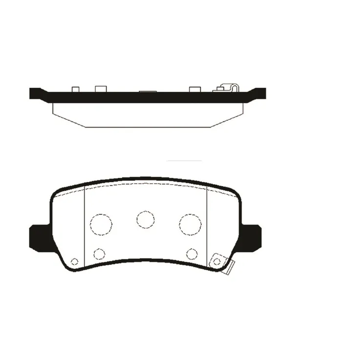 Колодки тормозные HYUNDAI Grandeur 2011 ~ / Azera 2011 ~ CTR GK0502