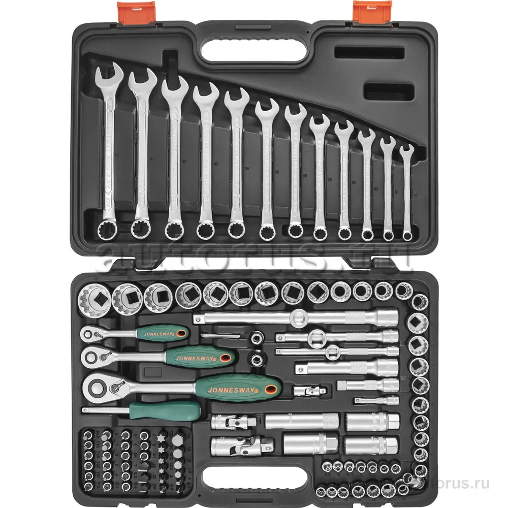 Набор инструмента SUPER TECH 1/4&3/8&1/2DR 111пр JONNESWAY S68H5234111S
