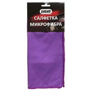 Салфетка микрофибра для стекол 30х30 БИБИП БИБИП BB-901