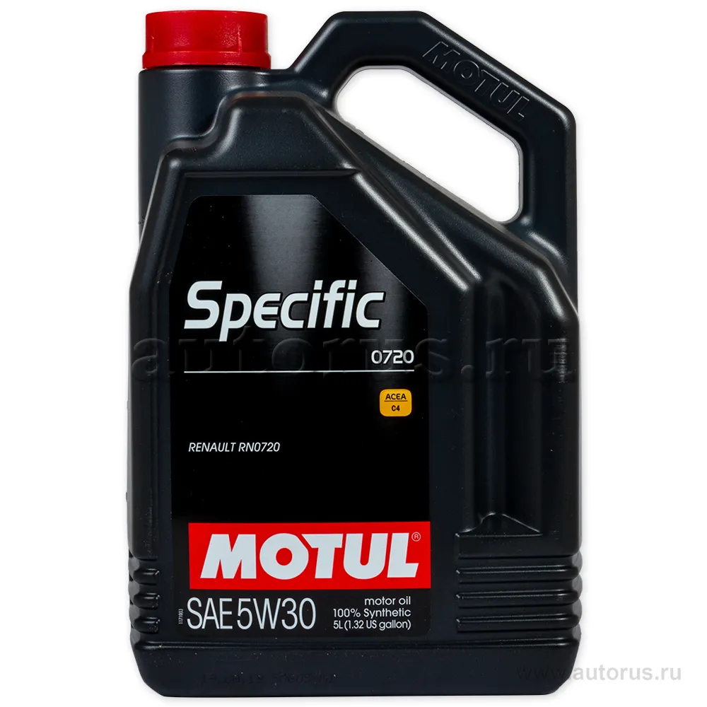 Масло моторное Motul Specific 0720 5W-30 синтетическое 5 л 102209