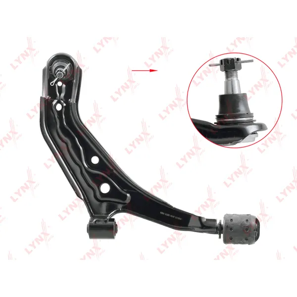 Рычаг подвески передний нижний R NISSAN Almera I N15 95-00 LYNXauto C5017R