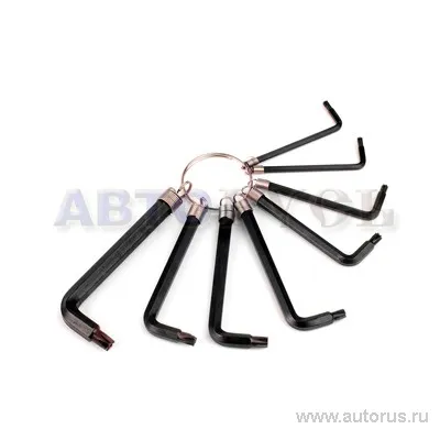 Набор ключей Г-образных TORX T10-T40 8пр TOYA 56600