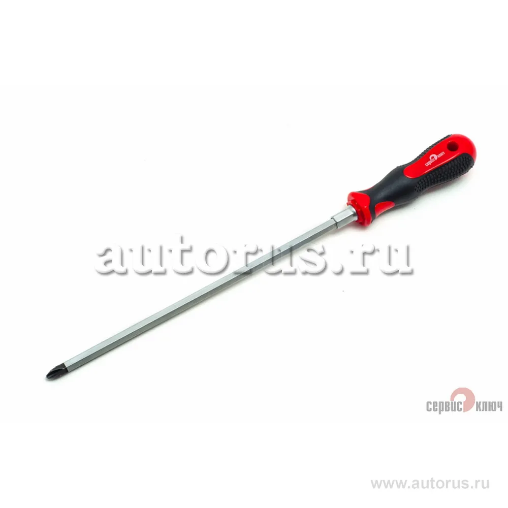 Отвертка крестовая №2 215 мм Сервис ключ 75813