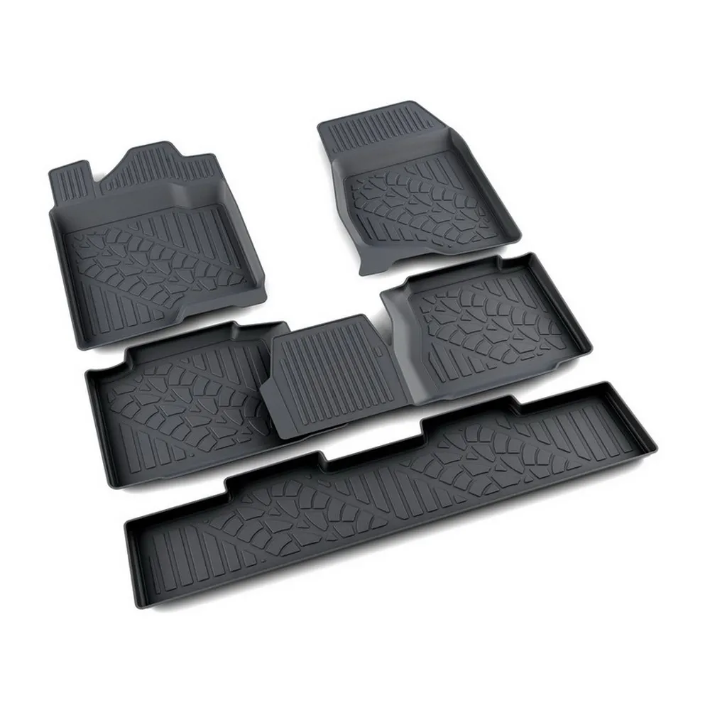 Коврики салона полиуретан черный Chevrolet Tahoe III 2006-2014 АГАТЭК A.003.258.PL