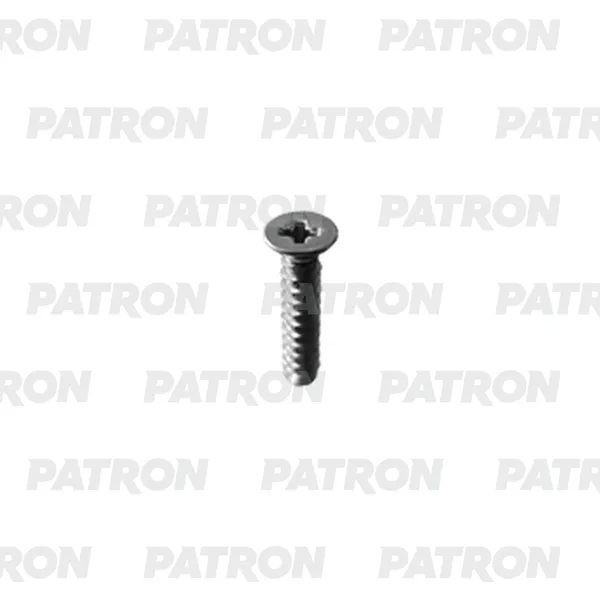 Винт металлический универсальный с потайной шляпкой 2,9X16 mm PATRON P37-2937T