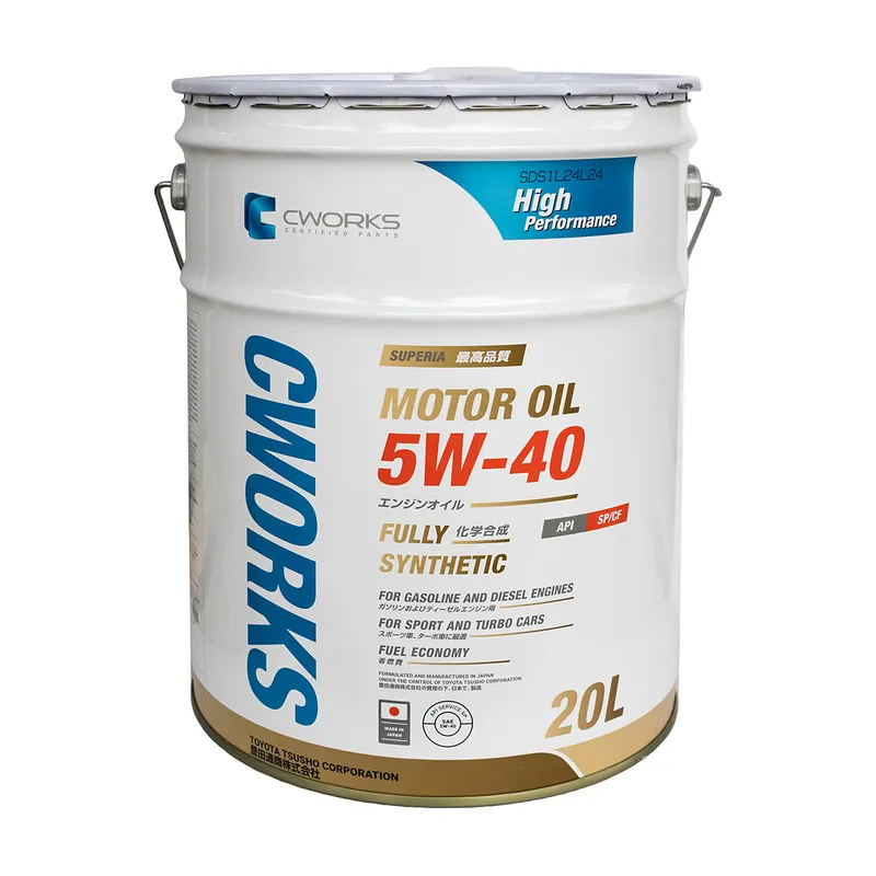 Масло моторное SUPERIA CWORKS MOTOR OIL 5W-40 SP/CF, 20 л CWORKS A13SR2020
