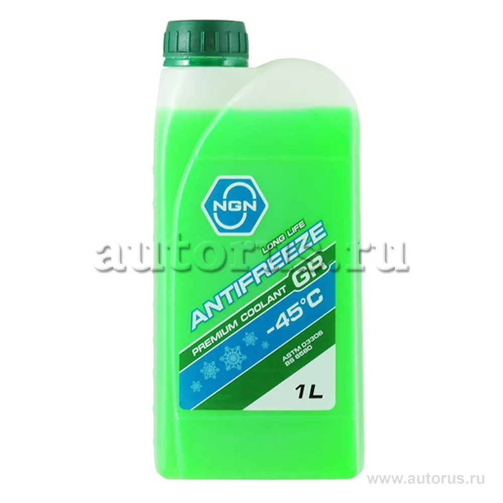 Антифриз GR-45 (Антифриз GREEN) ANTIFREEZE 1л