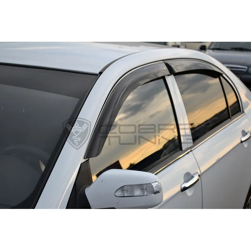 Дефлектора на окна Lifan Brezz Sd 2006 деф.окон Cobra Tuning L30106