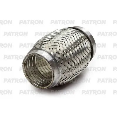 Гофра глушителя усиленная 45x100 InterLock AISI 304 PATRON ELVW45X100