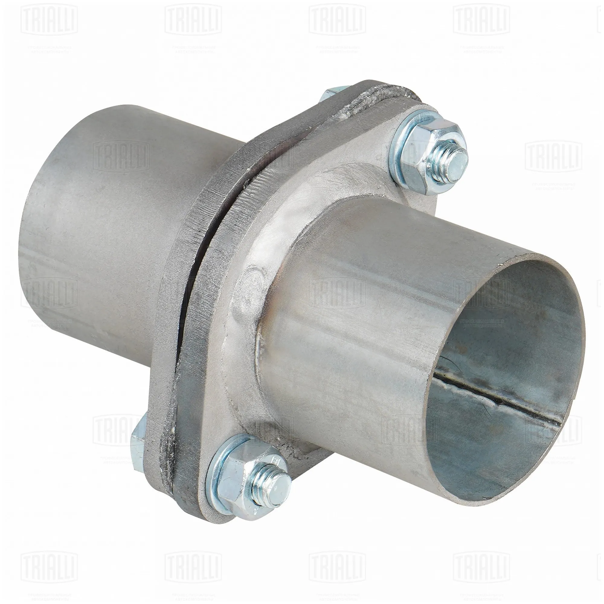 Фланец с трубой d=60, L=60 (алюм. сталь) TRIALLI EMPF 6060