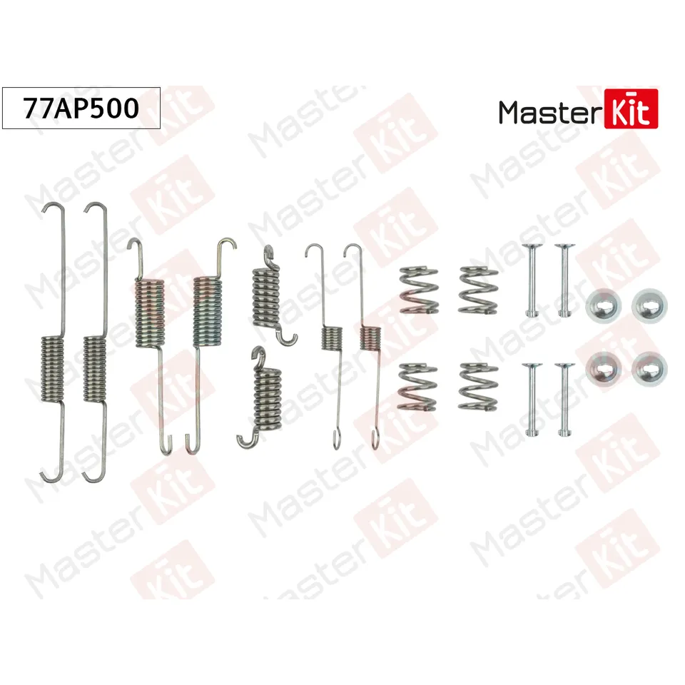 Комплект установочный барабанных колодок Ford SIERRA (GBG, GB4) 1987 - 1993 MASTERKIT 77AP500