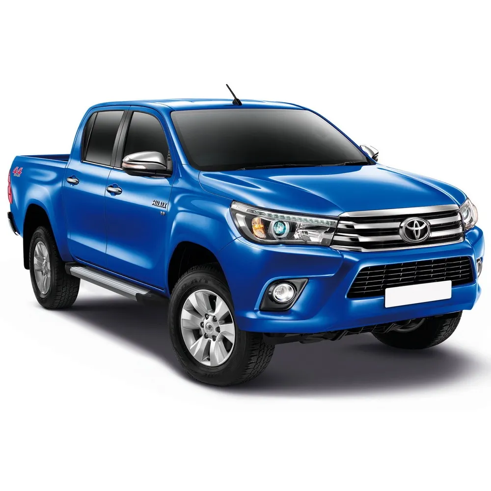 Порог-площадка Silver F193AL + комплект крепежа, RIVAL, Toyota Hilux 2015- Toyota Hilux VIII F193AL.5708.1