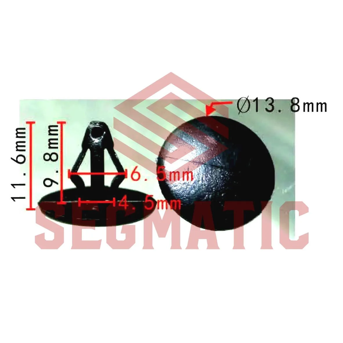 Клипса пластмассовая FORD SEGMATIC SG70203445