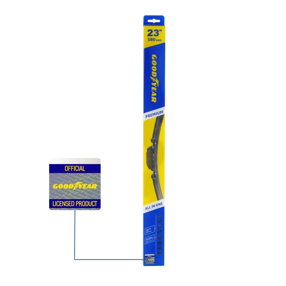 Щетка стеклоочистителя 580 мм бескаркасная 1 шт Goodyear PREMIUM GY000443