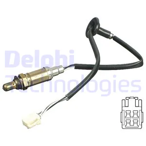 Датчик кислорода, лямбда-зонд TOYOTA Avensis II/Corolla E12/Verso 02-> DELPHI ES11106-12B1