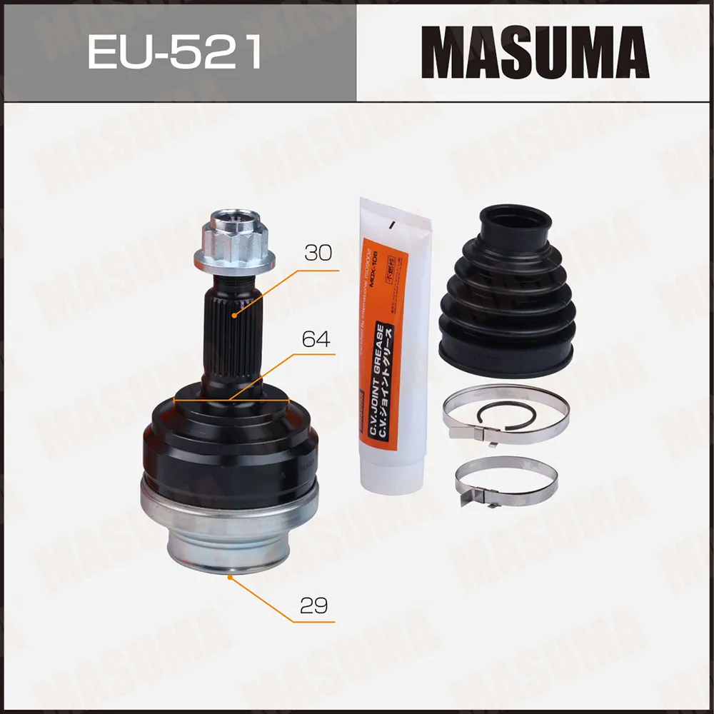 ШРУС MASUMA EU-521